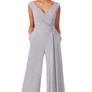 Alexander by Daymor 1063 Jumpsuit  Grey Size 12